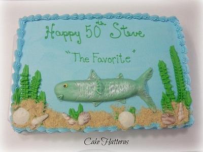 Happy 50th Steve - Cake by Donna Tokazowski- Cake Hatteras, Martinsburg WV