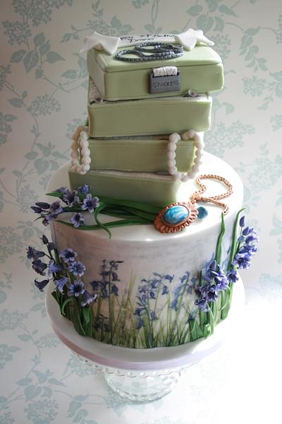 Blue bells - Cake by Alison Lee