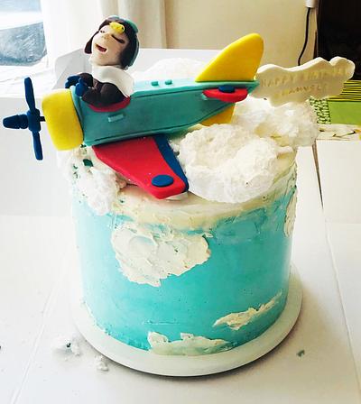 Flying High Little Guy - Cake by Bombshell Bakes
