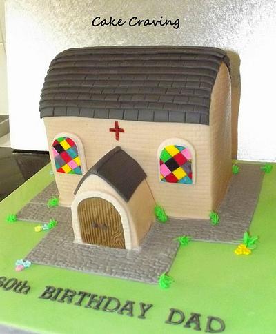 church cake - Cake by Hayley