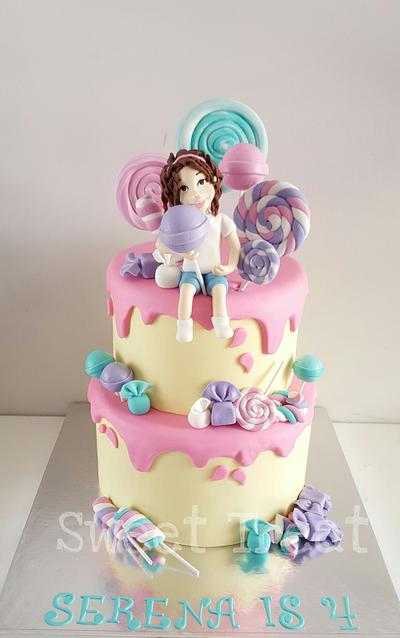 Candy girl cake - Cake by NSafwat