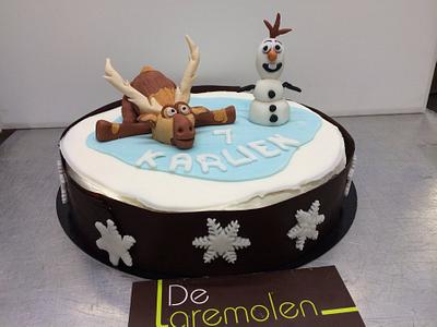 Frozen - Cake by Marc De Kock