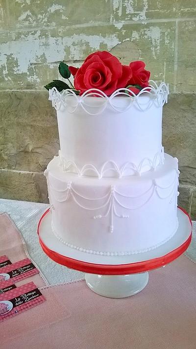 My first time with the royal icing....Love at first sight - Cake by Roberta Romano