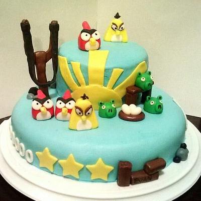 Angry Birds - Cake by Melissa