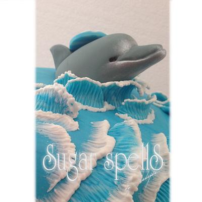 Dolphin cake - Cake by Nadejda Sitnitsa