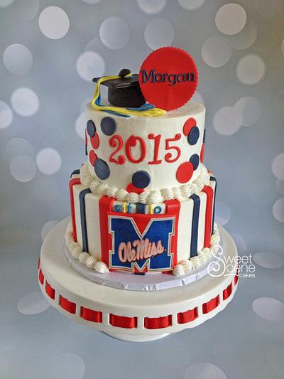 Going to Ole Miss - Cake by Sweet Scene Cakes
