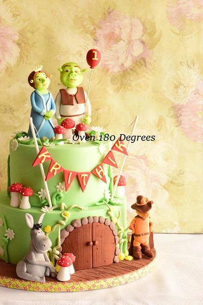 Shrek!  - Cake by Oven 180 Degrees