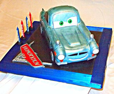 Agent Finn McMissle Cake - Cake by Ann-Marie Youngblood