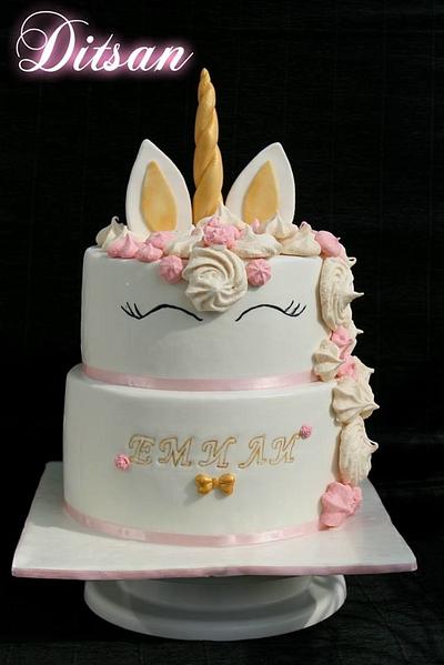 Unicorn - Cake by Ditsan