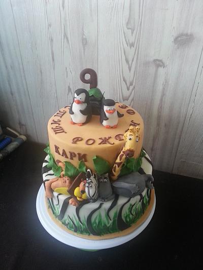 Madagascar cake - Cake by Gabriela Angelova 