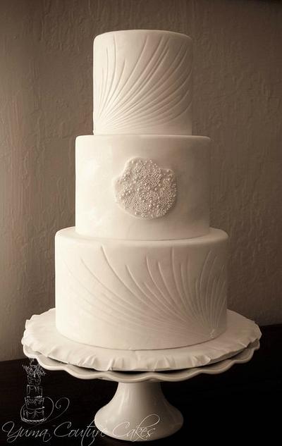 Valentine's Day Wedding Cake - Cake by Jamie Hoffman