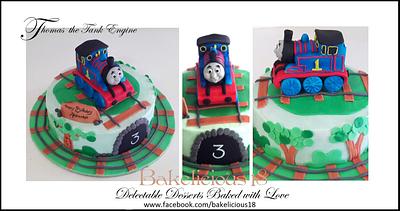 Thomas the Tank Engine - Cake by Bakelicious18