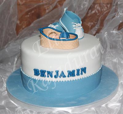 Welcome baby Benjamin - Cake by Elin