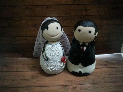 The Bride and The Groom - Cake by PatisseriePassion