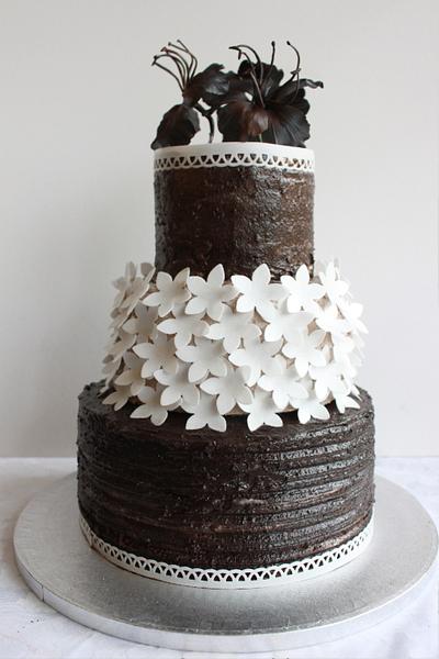  Black and White Mud cake - Cake by Artym 