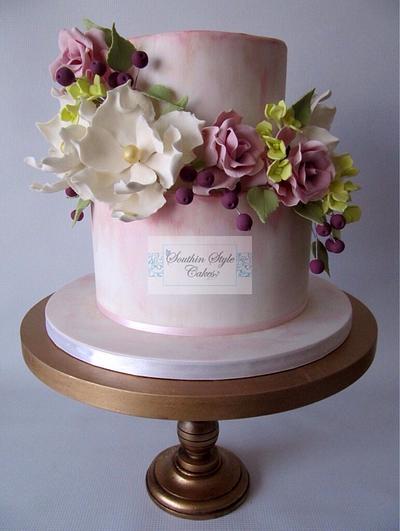 Gumpaste Flowers - Cake by Southin Style Cakes