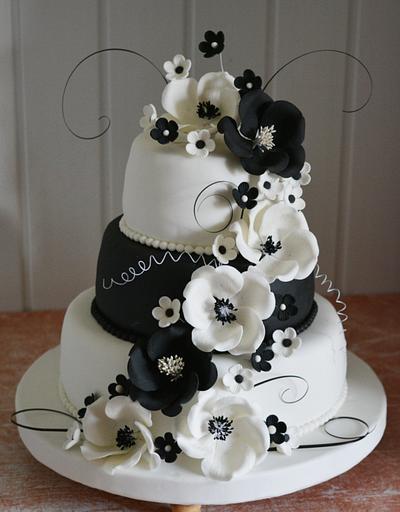 Black and White cake - Cake by DanielaCostan