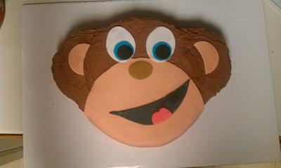 Happy Birthday Monkey!! - Cake by Karissa