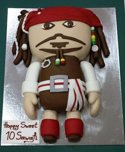 Jack Sparrow cake - Cake by The House of Cakes Dubai