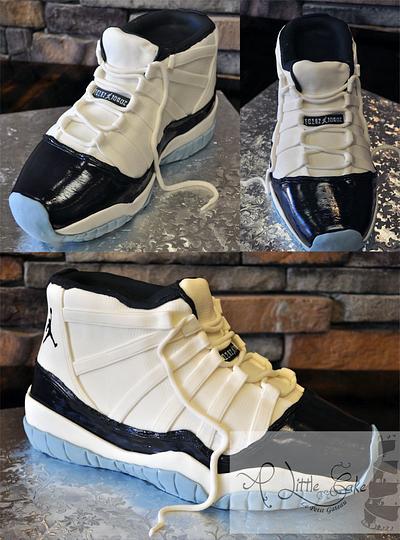 Sculpted Sneaker Birthday Cake or Grooms Cake - Cake by Leo Sciancalepore