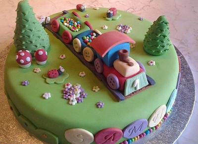 Little train cake - Cake by Silvia Tartari