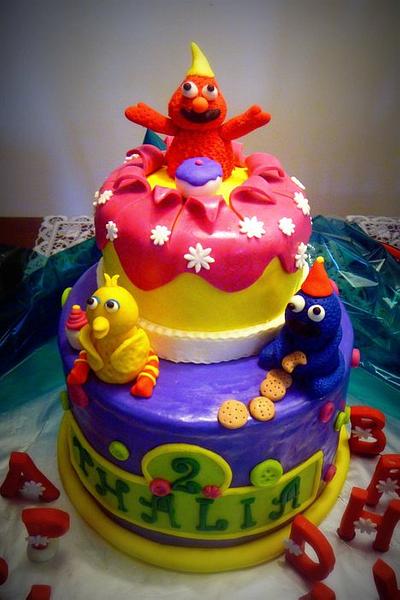 Elmo cake - Cake by mals