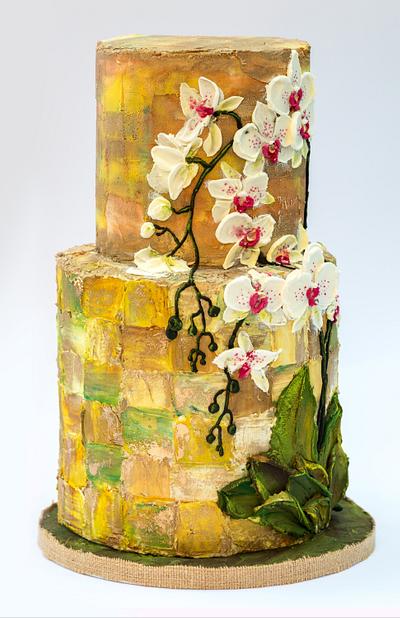 Orchid, materika - Cake by Claudia Prati