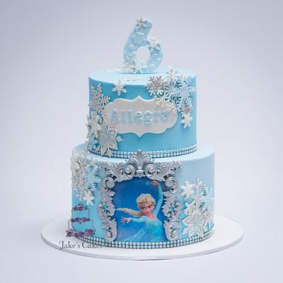 Frozen cake - Cake by Jake's Cakes