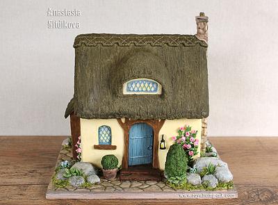 Gingerbread house - Cake by Anastasia