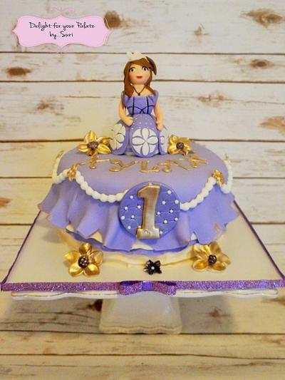 Sofia the first  - Cake by Delight for your Palate by Suri