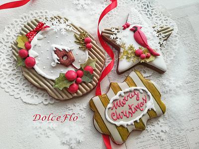 Scrapbook Christmas - Cake by DolceFlo