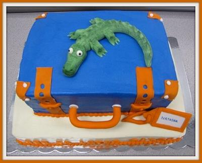 Florida Gator Cake - Cake by Rosie93095
