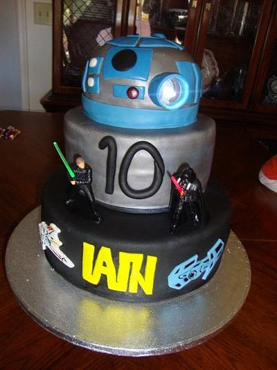 Star Wars Cake - Cake by SongbirdSweets