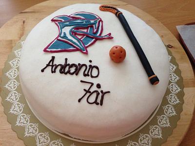 Floorballcake - Cake by helenfawaz91