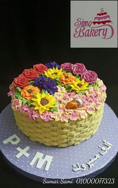 Engagement cake - Cake by Simo Bakery