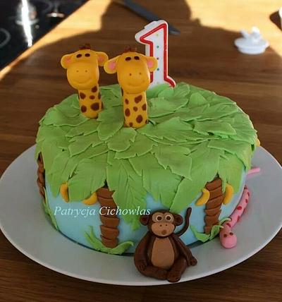 safari cake - Cake by Hokus Pokus Cakes- Patrycja Cichowlas