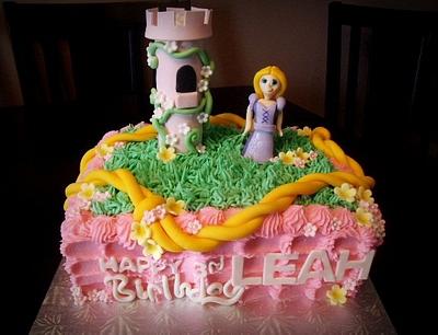 Tangled Cake - Cake by The Cakery 