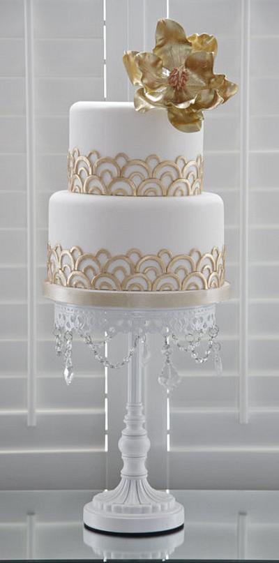 Gucci Wedding Shoe - Decorated Cake by Beata Khoo - CakesDecor