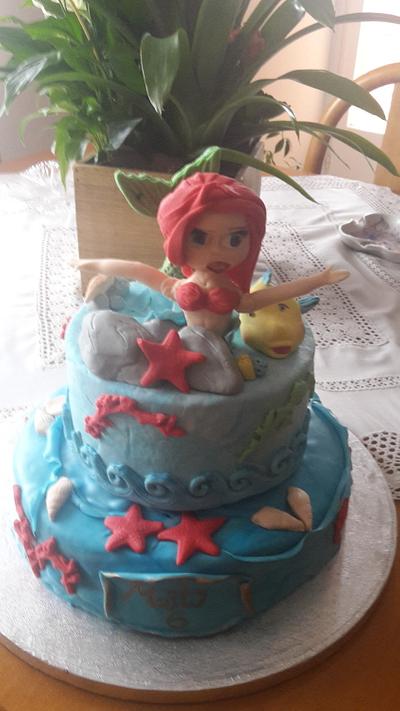 Little Mermaid birthday cake - Cake by Manuela 