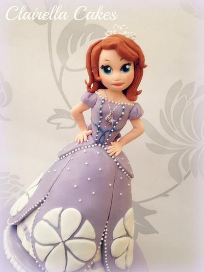 Sofia The First Cake  - Cake by Clairella Cakes 