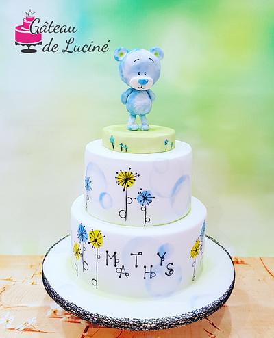 Teddy bear - Cake by Gâteau de Luciné