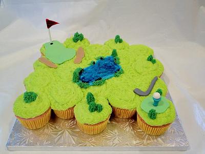 3D Golf Course - Cake by Dawn Henderson