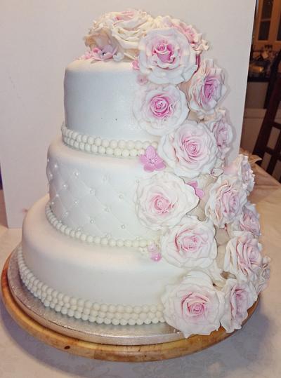 My second weddingcake - Cake by KakeNoms 