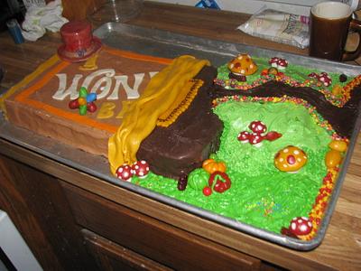 Willy Wonka Cake - Cake by Erika Lynn Cain