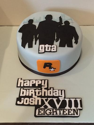 Grand Theft Auto Cake - Cake by The One Who Bakes