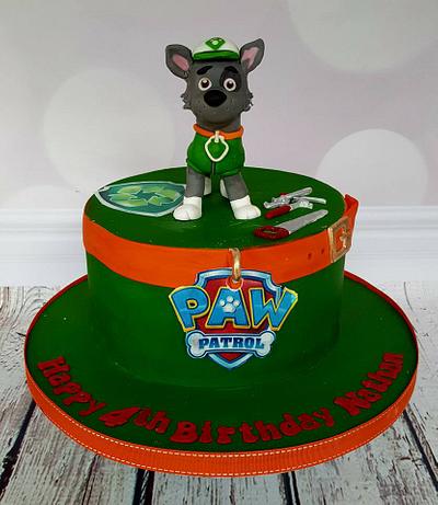 Nathan - Rocky Paw Patrol Birthday Cake - Cake by Niamh Geraghty, Perfectionist Confectionist
