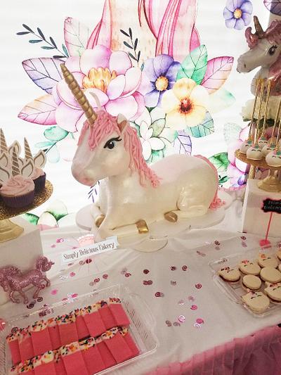 3D Unicorn - Cake by Simply Delicious Cakery