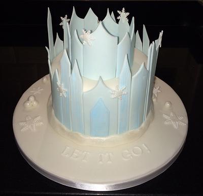 Ice castle - Cake by Jane-Simply Delicious