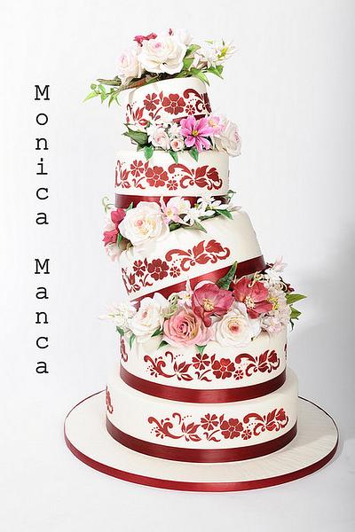 Wedding Cake - Cake by Monica Manca