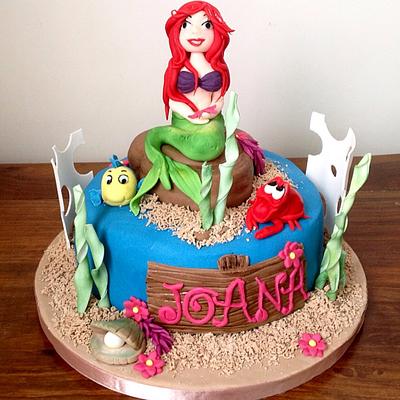 The Little Mermaid cake - Cake by Cláudia Oliveira